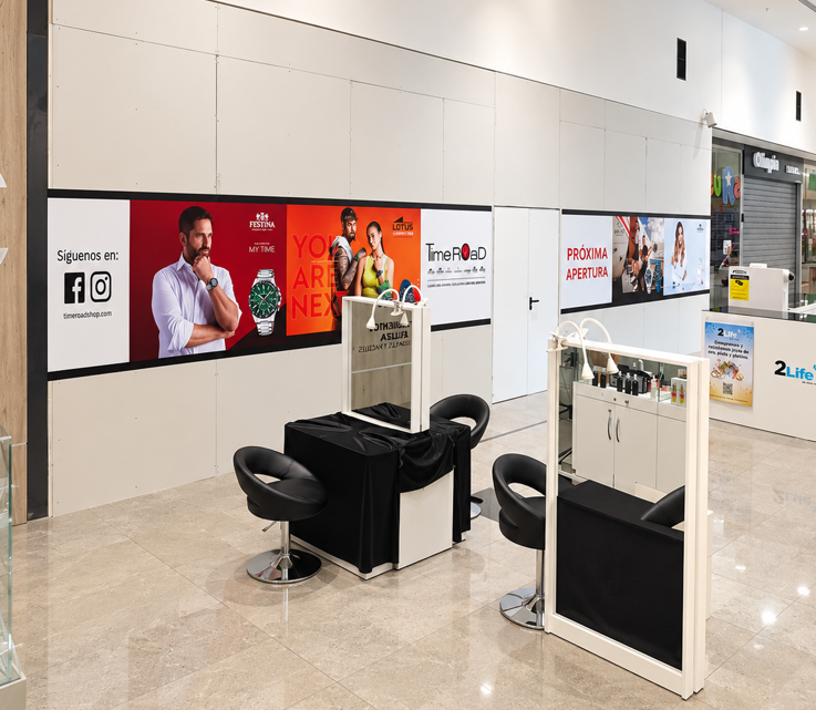 Rotulación con vinilo publicitario realizada por Rotulart en Murcia